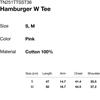 ThIs Is Never That Hamburger W Tee Pink