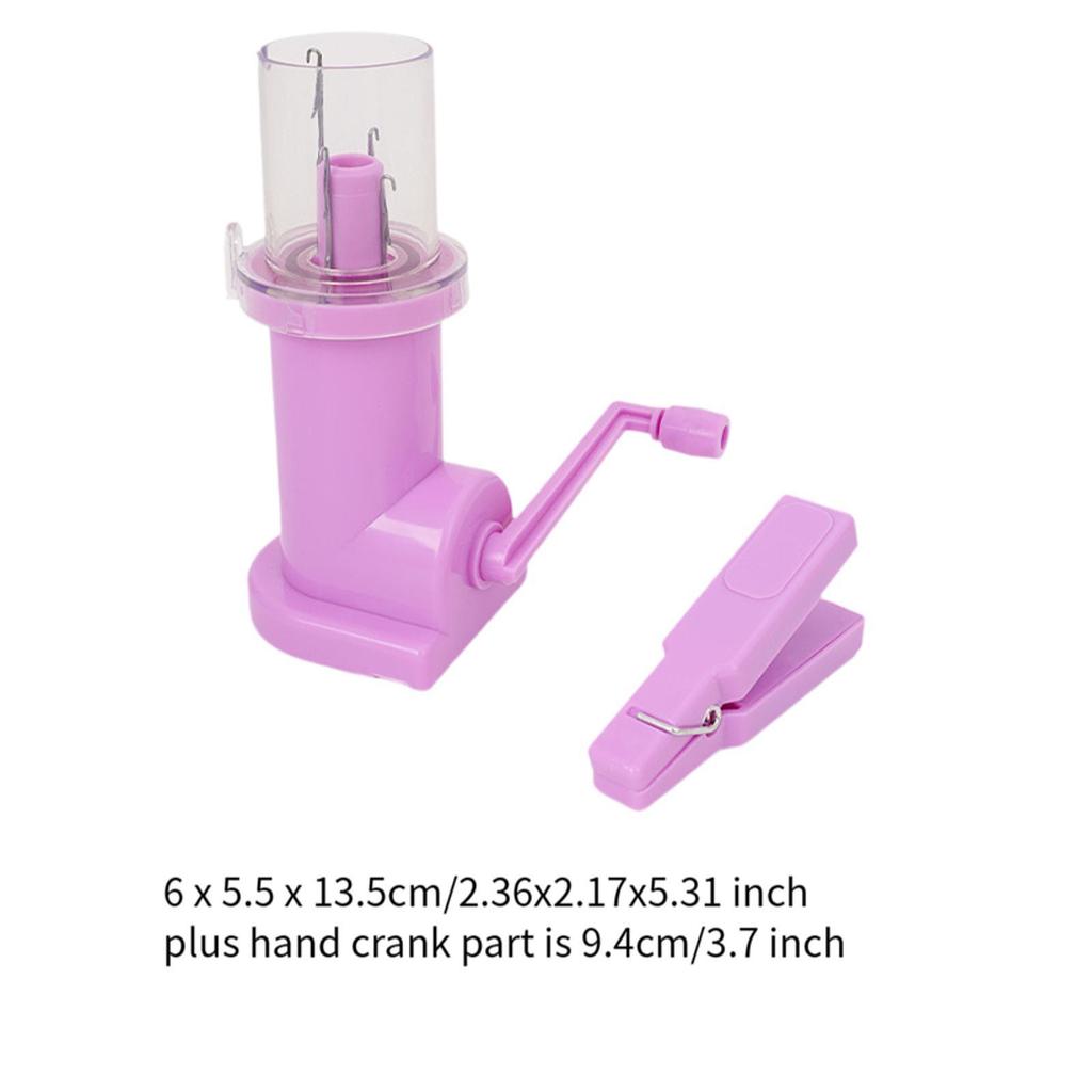 ABS Manual Spool Knitter Compact Knitting Machine Weaving Tool for Garment Decoration Hat Scarf and Sewing Accessories Kit
