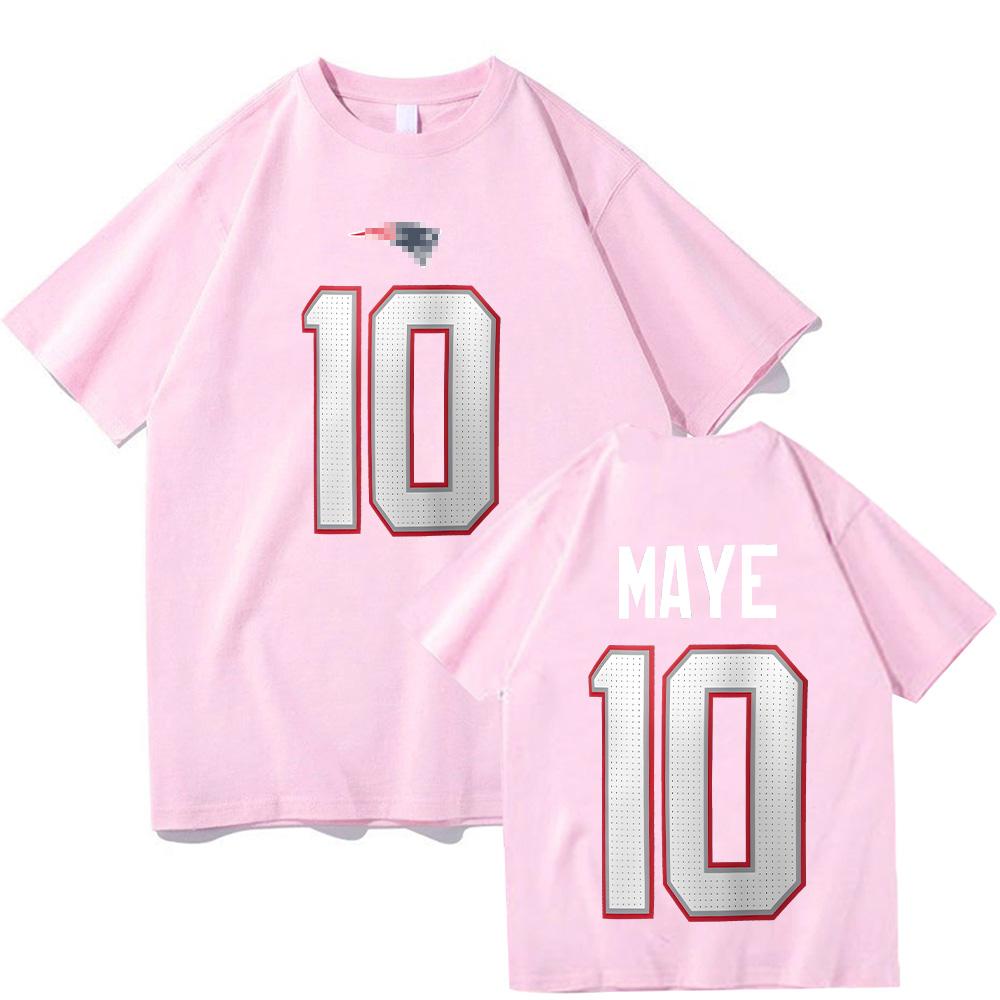 Drake Maye New Name & Number T-Shirt Unisex Top Y2k Summer Cotton Clothes Crew Neck Short Sleeve Tees