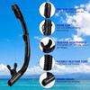 Silicone Snorkel Dry Breathing Tube Skin Dive Dry Snorkel Free Diving Snorkeling Equipment  Swimming for Adult