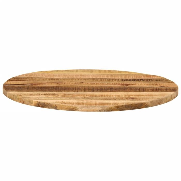 VidaXL Dessus de Table, Dessus de Table de Remplacement, Dessus de Rechange Salle à Manger, Ø 90x2,5 cm Rond Bois Massif de 370015