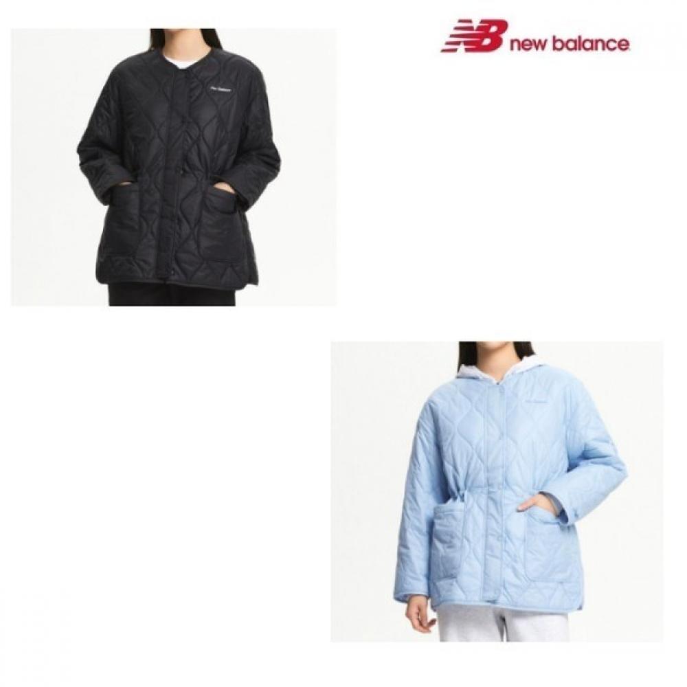 

New Balance Half Club стеганая куртка средней длины Nbnqe4w912 1915 black/85