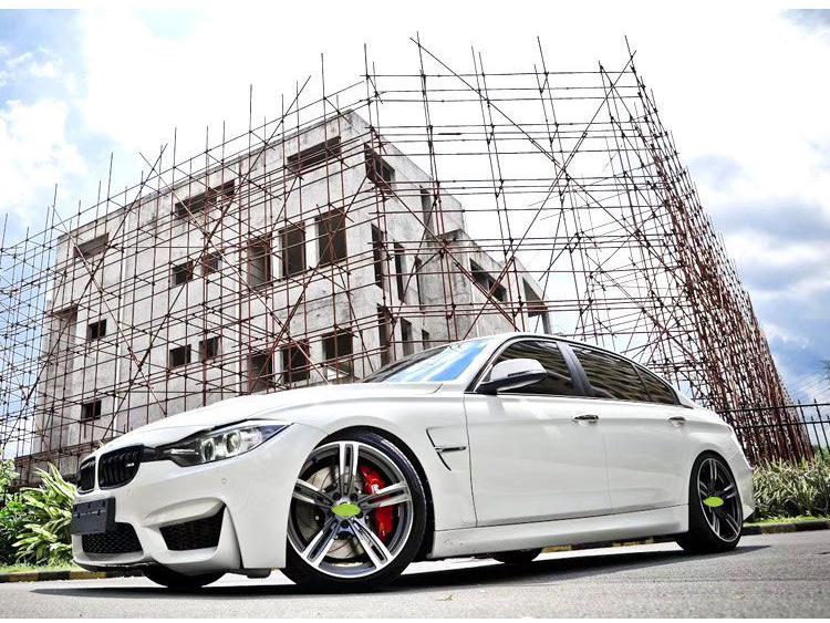 BMW 3 Series (2013-2019) M3 Conversion Kit: Front/Rear Bumpers, Side Bumpers, Hood & Fenders (F30/F35).