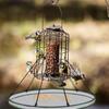Bird Feeder Tray with Adjustable Hoop, Diameter 40.5cm for Outdoor Use