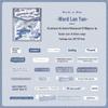 ZABC Retro English Word Strips: Whispers In the Gaps Sticker Pack - 50 Collage Sheets