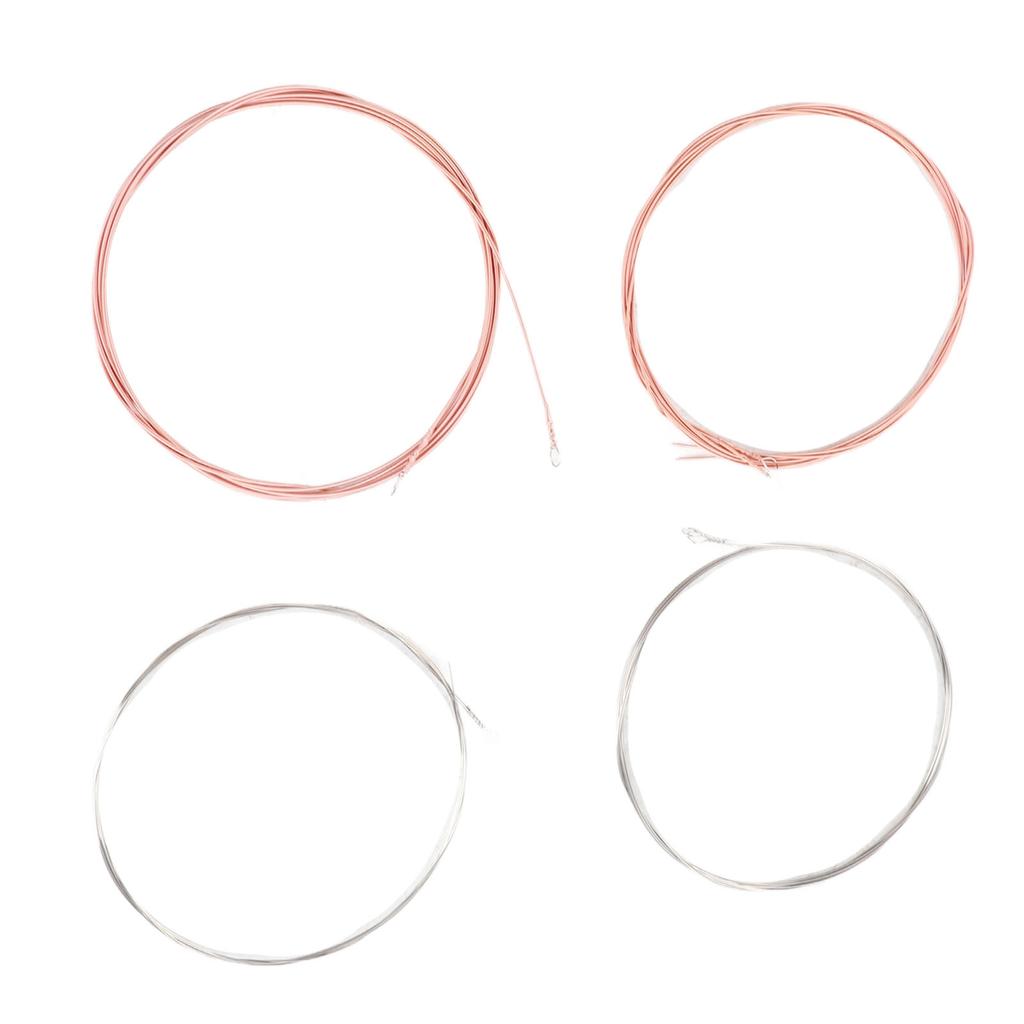 8Pcs Mandolin Strings Set Assortment Stainless Steel Replacement Parts Accessories for Players