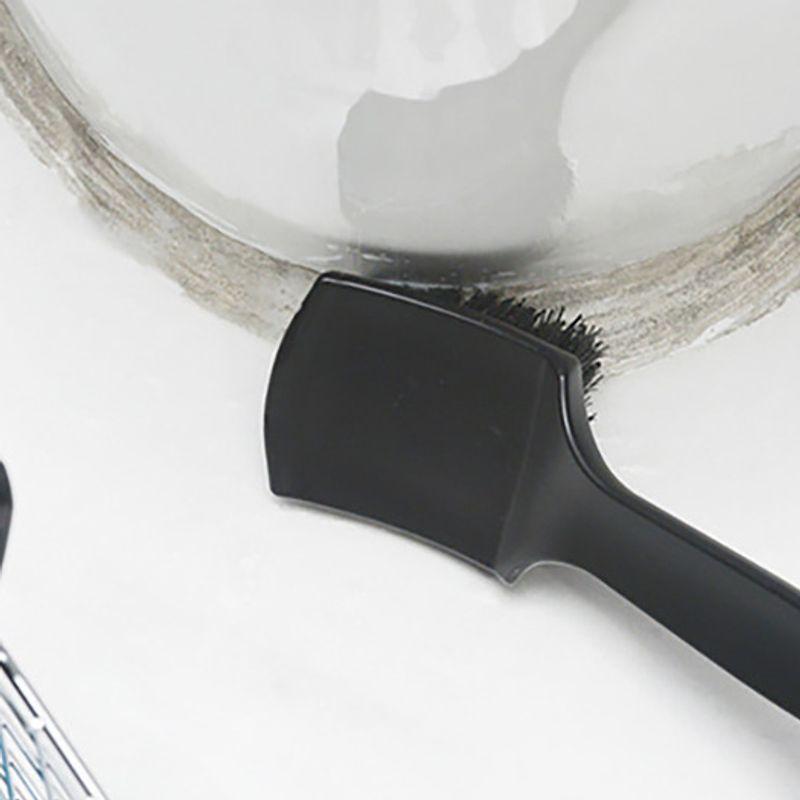 briskstyle black bathroom multipurpose brush