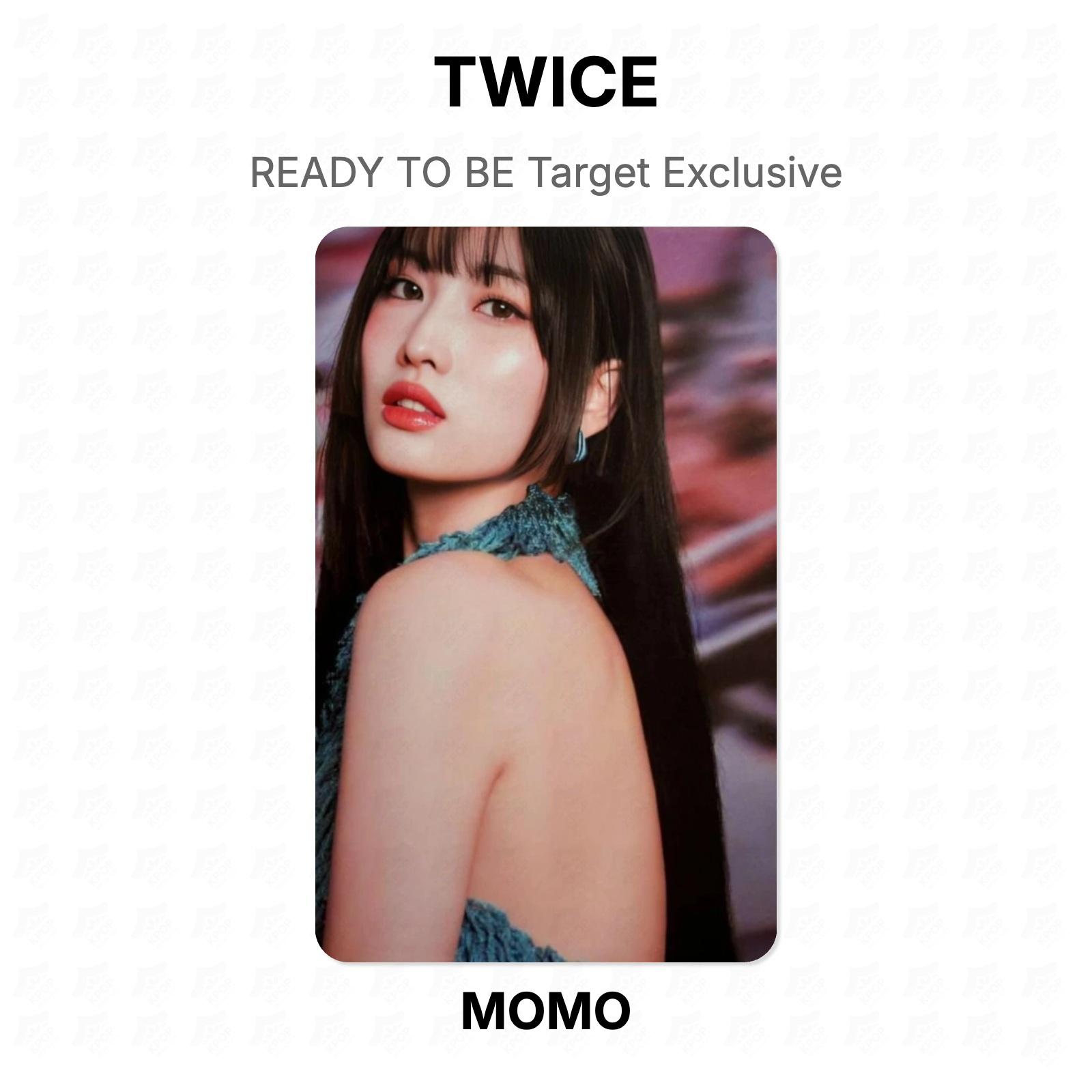 TWICE READY TO BE Target Exclusive Official Photocard MOMO