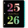 Student Planner 2025-2026 - Academic School Planner from Jul. 2025 - Jun. 2026, 8.5" × 10.8" Weekly Lesson Organizer, Strong Twin-Wire Binding, 12