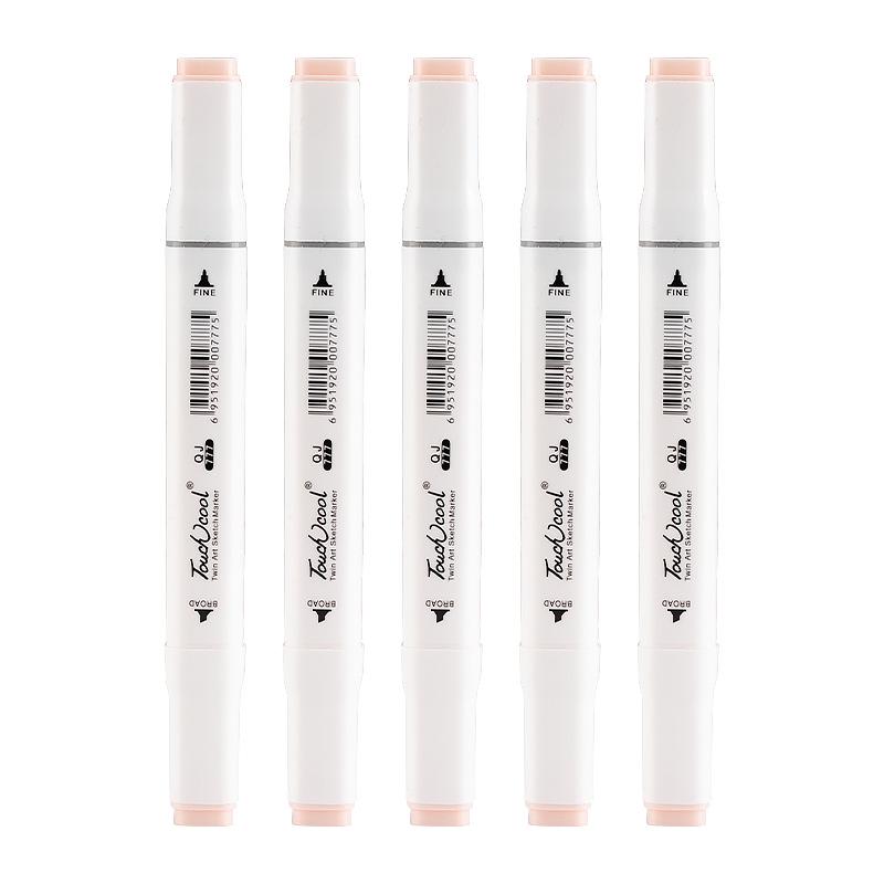 

Двусторонний маркер для кожи с сенсорным наконечником - Самостоятельно выбранный арт-перо для аниме-цвета кожи Single Marker (Select Quantity)