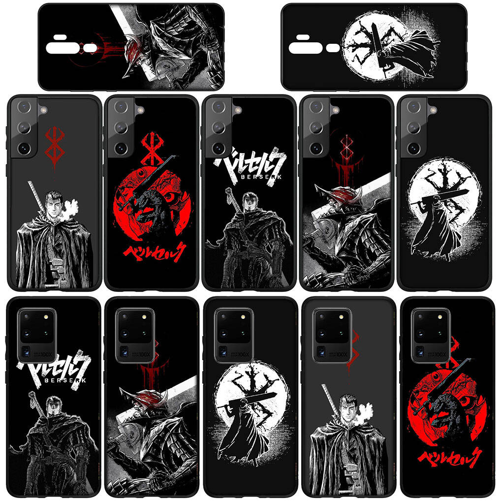 for Motorola Moto Edge 70 60 50 G54 G86 Samsung Galaxy S25 iPhone 17 16 15 Xiaomi Redmi Note 14 13 Pro Max Phone Case Poster Berserk Guts Cover