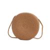 Stylish and Cute Round Woven Straw Crossbody Bag for Kids – Perfect for Travel and Summer