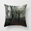 Sunshine Forest Landscape Printed Throw Pillow Cover Sofa Decoration Car Office Seat Cushion Cover Room Home Decor Pillow Cover