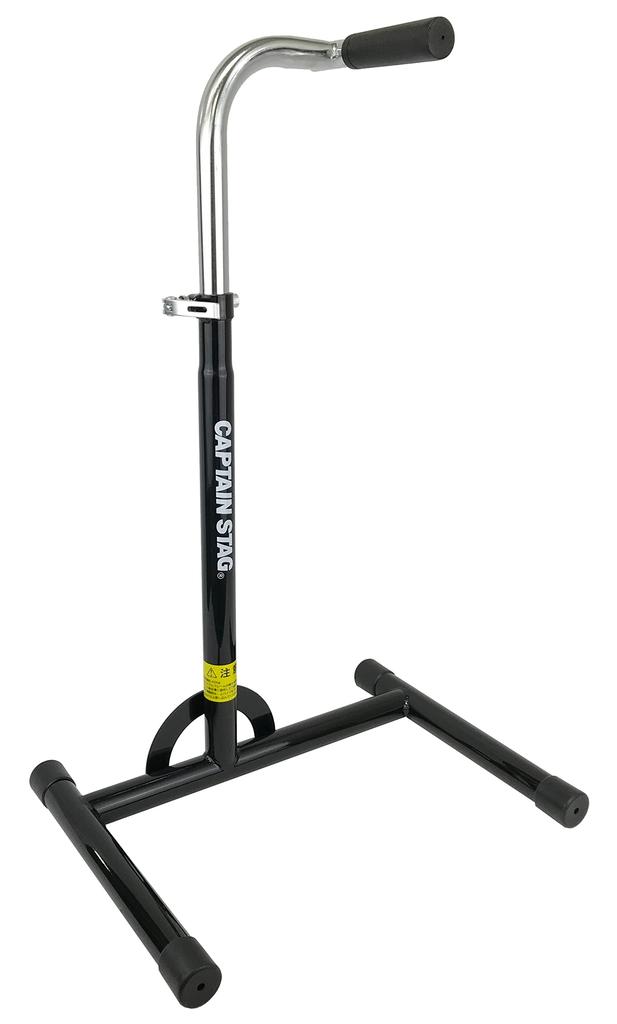 CAPTAIN STAG Stojan na údržbu jízdního kola Opravný stojan kompatibilní s elektrickými koly Černý Vyrobeno ze železa Y-7864