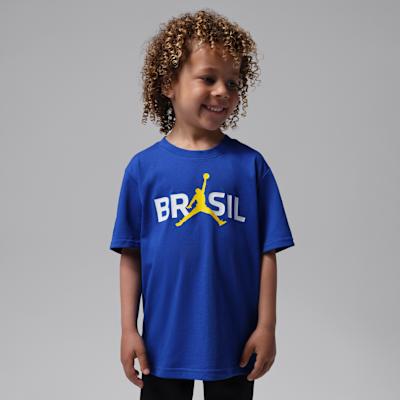 Jordan Kids T Shirts Crew Neck Moderate Stretch 4