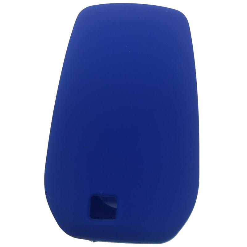 

Dark Blue 5 Buttons Car Remote Key Fob Cover Case 8990H42380 HYQ14FBX Fit for Toyota RAV4 Prius Prime 2014- Silicone