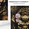 Moon Witch of the Moth digital-printed polyester Bedroom velvet flannel soft sofa cover blanket Fleece cover blankets for beds