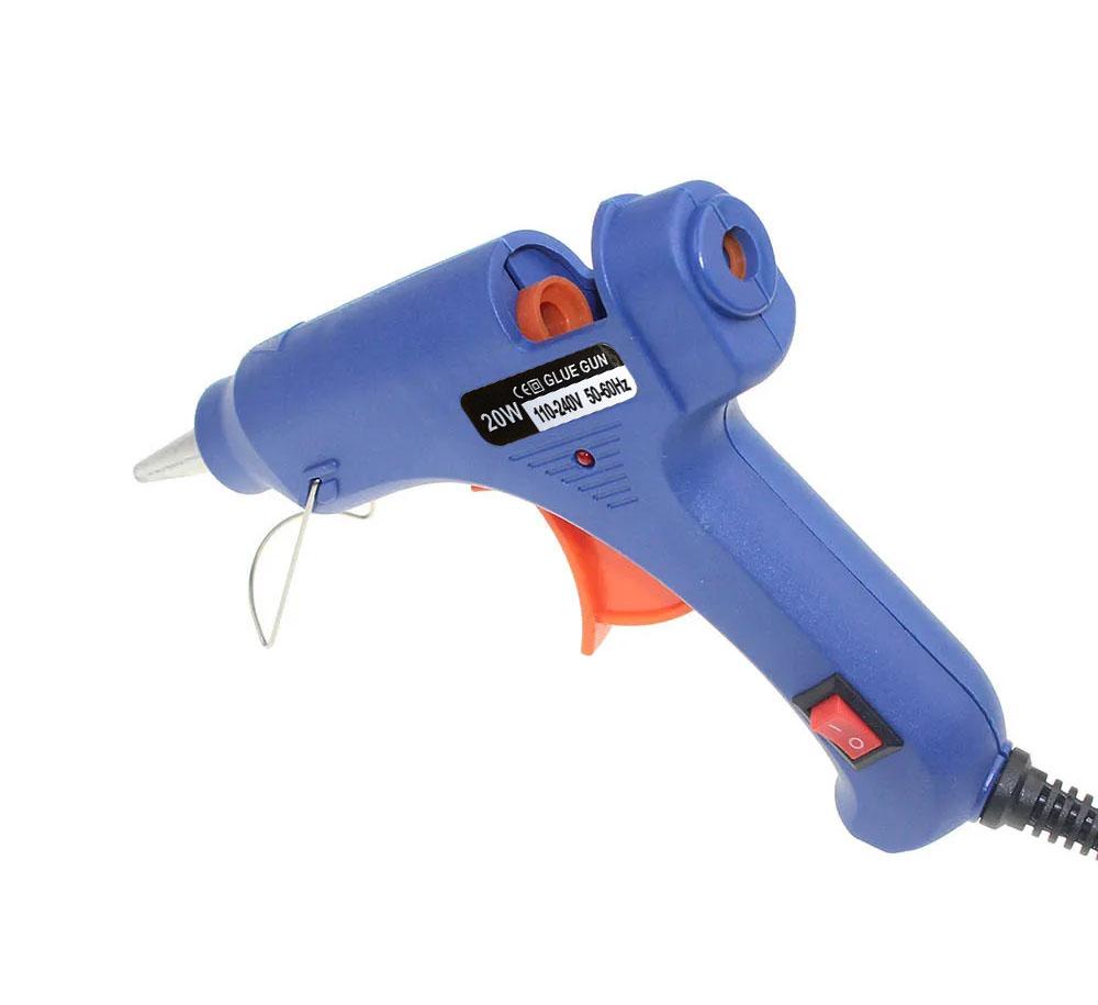 20W Hot Melt Glue Gun DIY Household Industrial Mini Guns Heat Temperature Electric Thermal Repair Tool For Use In 7mm Glue Bars