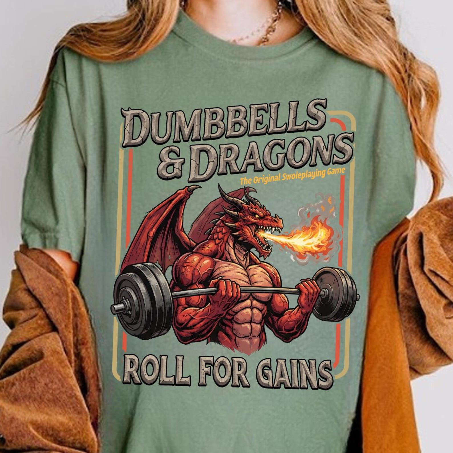 Dungeons Workout Shirt, DnD Gym Parody Shirt, DnD Dragons Fitness Tee, D&D Dragons Parody Tee, Role Playing Game Shirt, DnD Weightlifting S