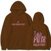 2025 Trending Men's & Women's Coconut Tree Pink Hoodie