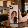 Chinesische Schauspielerin Lusi Rosy Zhao Weiches Silikon Schwarze Hülle, Handyhülle Für iPhone 17,16,15,14,13,12,11 Plus,Pro Max,XS