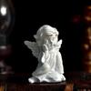 Nordic Style Desktop Decoration Creative Angel Girl Resin Sculpture Desk Dining Table Cabinet Fireplace Decoration Ornaments 1pc