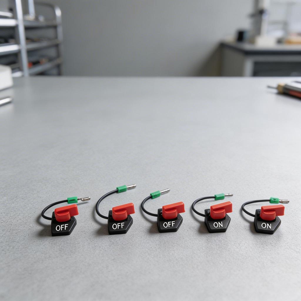 Engine Stop Switch BTL-EY20 Switch Electrical Systems Black And Red High-performance Engine Switch Versatile Fit