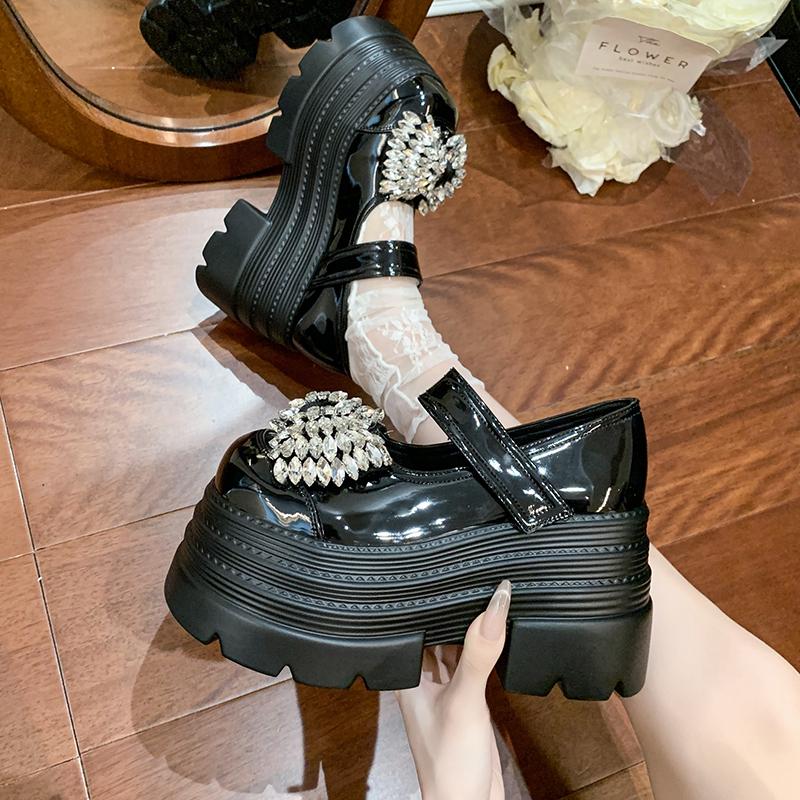 Fashion 10CM Bling Butterfly-knot Slippers Slip on Platform Wedge Sandals 2025 Women Summer Breathable High Heels Chunky Sneakers Woman