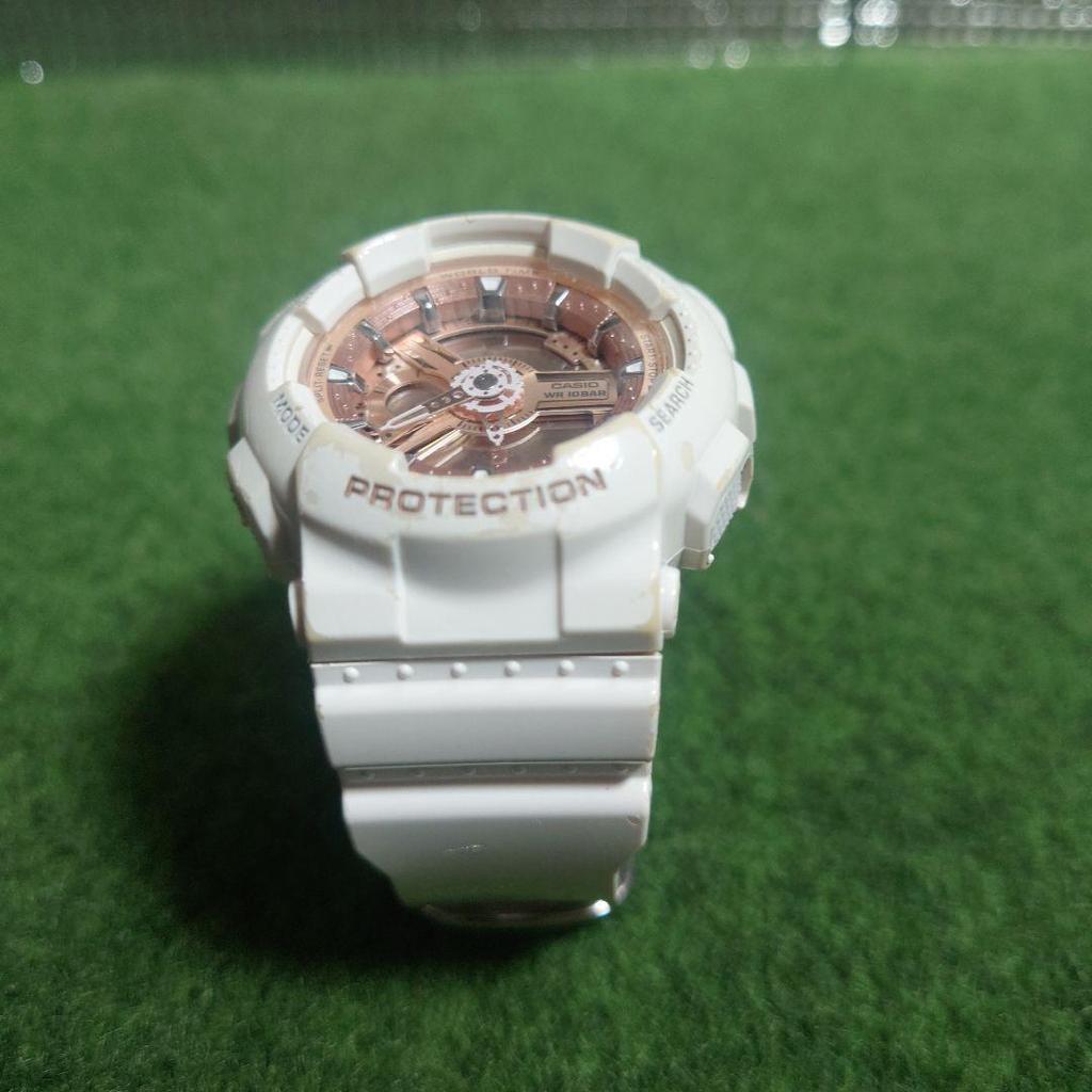 Used Casio Baby-G White & Pink Gold