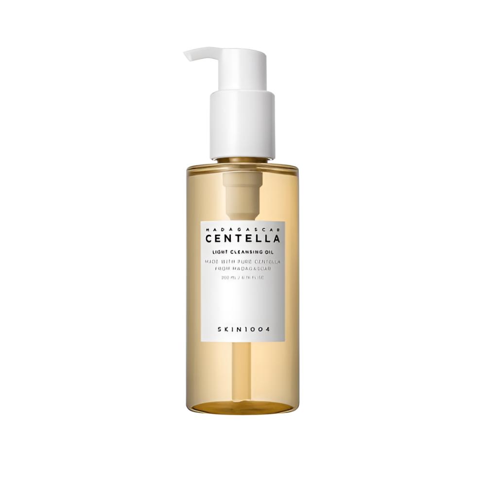 Skin1004 Madagascar Centella Light Cleansing Oil 200mL– Gentle & Lightweight Makeup Remover / Hydrating Deep Cleanser / For All Skin Types