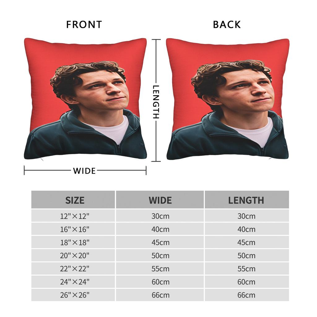 Pillow Case Tom holland is Cool Print Pillow Cover For Wedding Party Home Decor Vintage Pillowcases