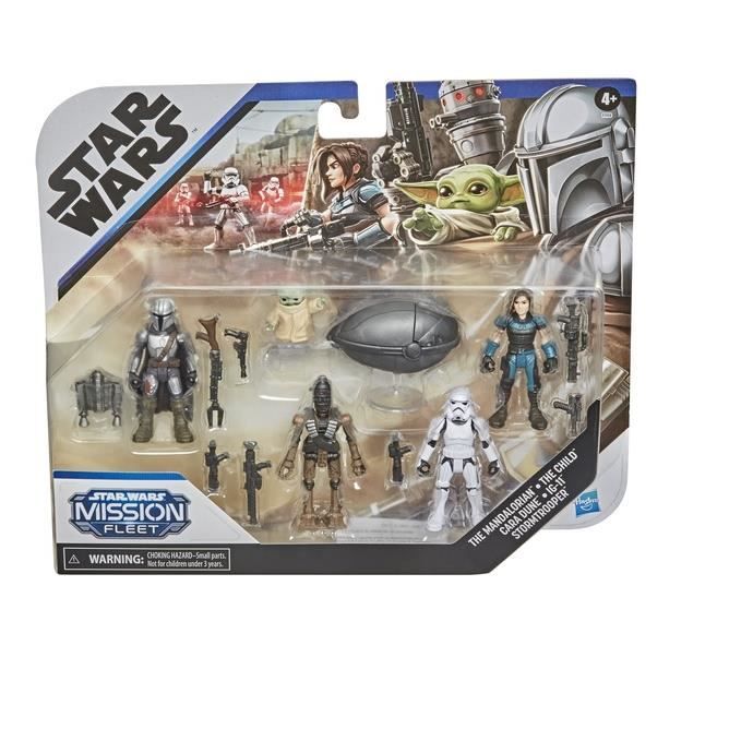 Jeu De Figurines Star Wars Mission Fleet - Pack Défendre The Child - HASBRO