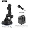 Car Suction Cup Holder 1/4 Car Mount for GoPro Hero 13 12 11 10 9 Insta360 SJCAM SJ4000 AKASO DJI Osmo Action Camera Accessories