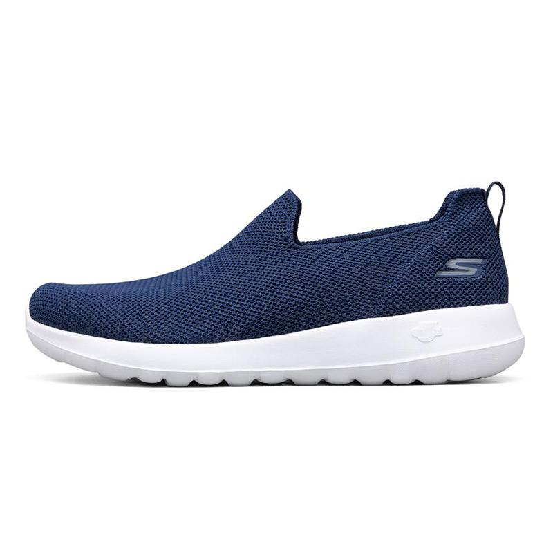 Skechers Go Walk Max Mesh Comfortable and Versatile Breathable Support Low-Top Lifestyle Casual Shoes Men's Navy