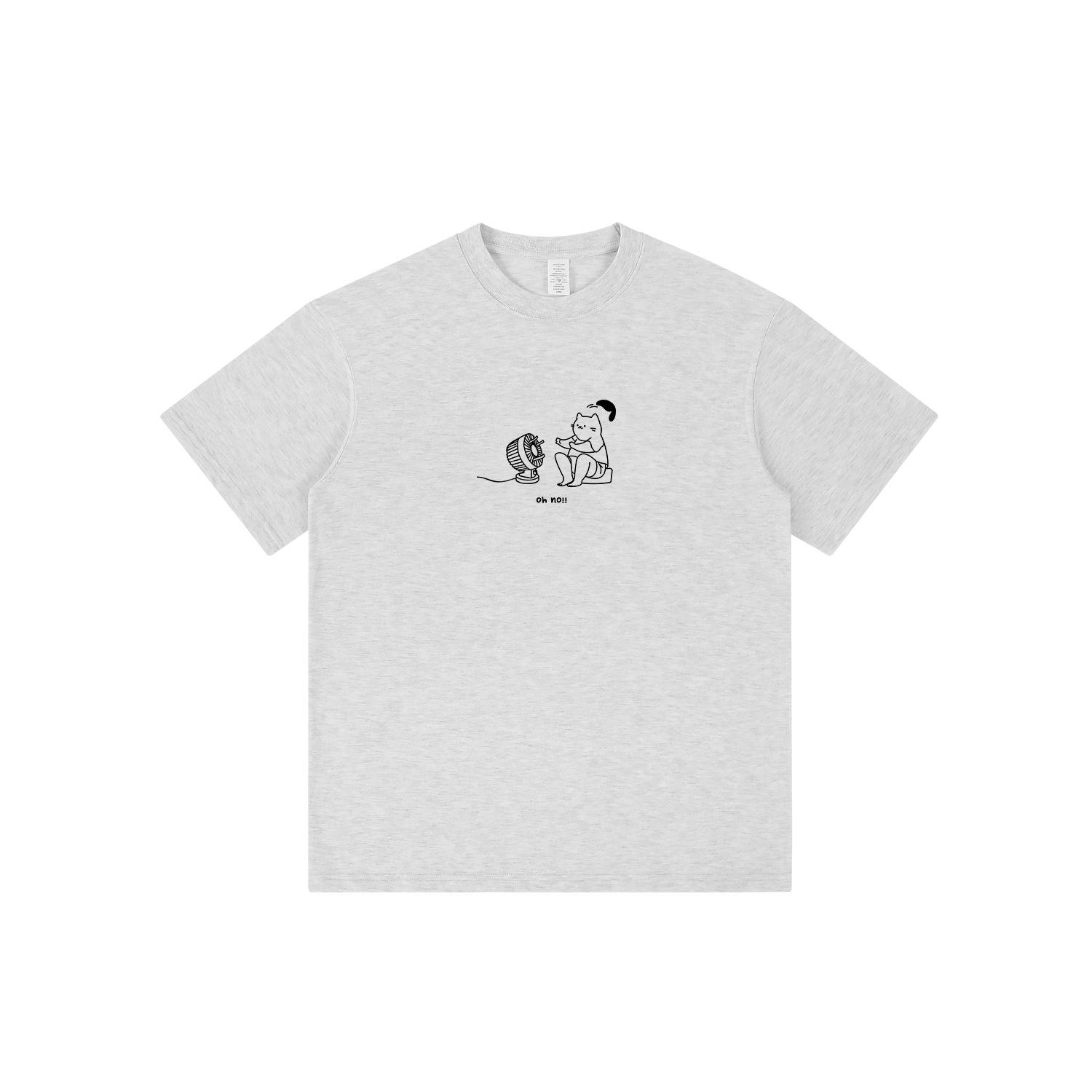

Unisex Japanese Retro Harajuku Short Sleeve Streetwear T-Shirt Small