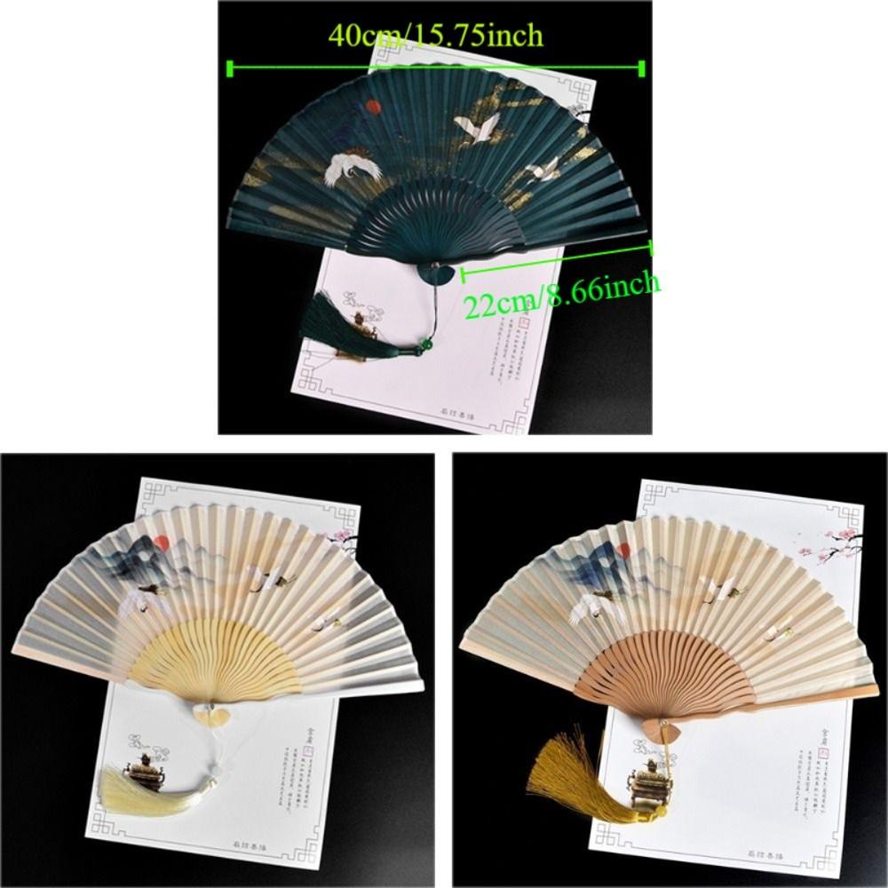 Traditional Carved Hollowed-Out Fan Vintage Handheld Fan Folding Hand Fan  Dance Performance