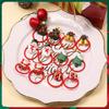 Christmas Hair Ties For Girls 12 Pieces Snowman Trees Cute Hair Bands Santa Claus Hair Ties Hair Accessories Bulk Girls Ponytail