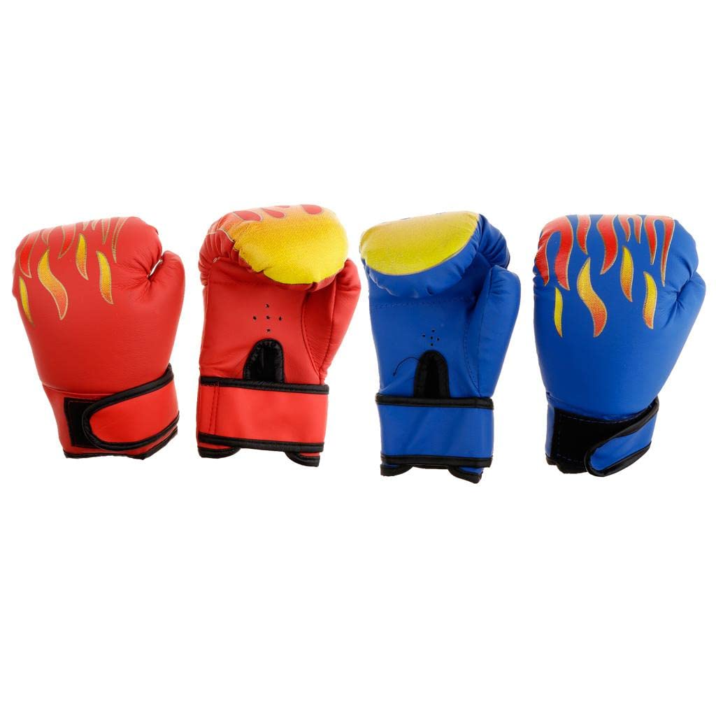 

DYNWAVE Boxing 2 Breathable PU Punching Gloves for Punching and Stress Unisex Kids Gloves, Pairs, Kickboxing, Training, MMA, Bags, Karate, Mitts,
