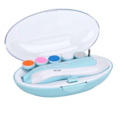 Baby-Nageltrimmer 6 in 1 Hohe Sicherheit Schnelles Trimmen LED-Licht Feines Schleifen Baby-Nagelknipser für