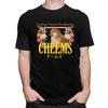 Custom Cheems Vintage Floral Aesthetic T Shirts Men Pure Cotton Tee Tops Funny Shiba Inu Meme Tshirt Tshirt Clothes