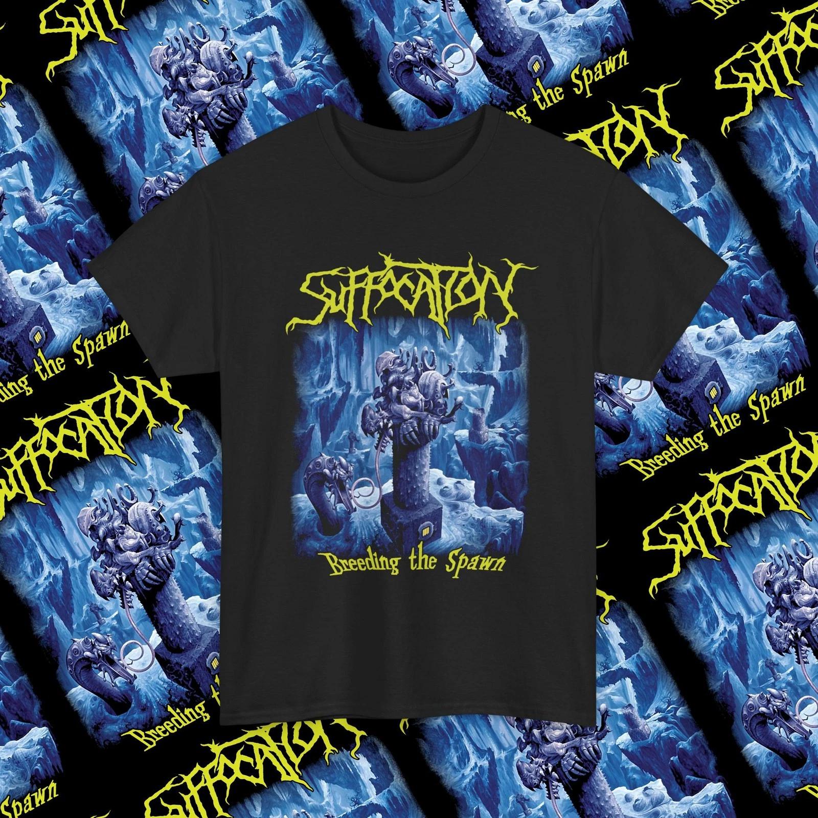 Suffocation “Breeding the Spawn” Double-Sided Death Metal Band T-Shirt S