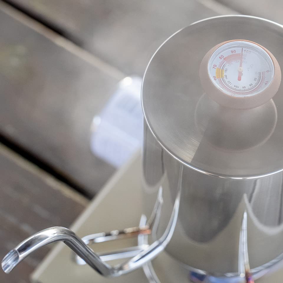 Fire-Maple Antracti Stainless Steel Pour Over Kettle Stainless steel with thermometer 0.7L [Genuine Japanese product]