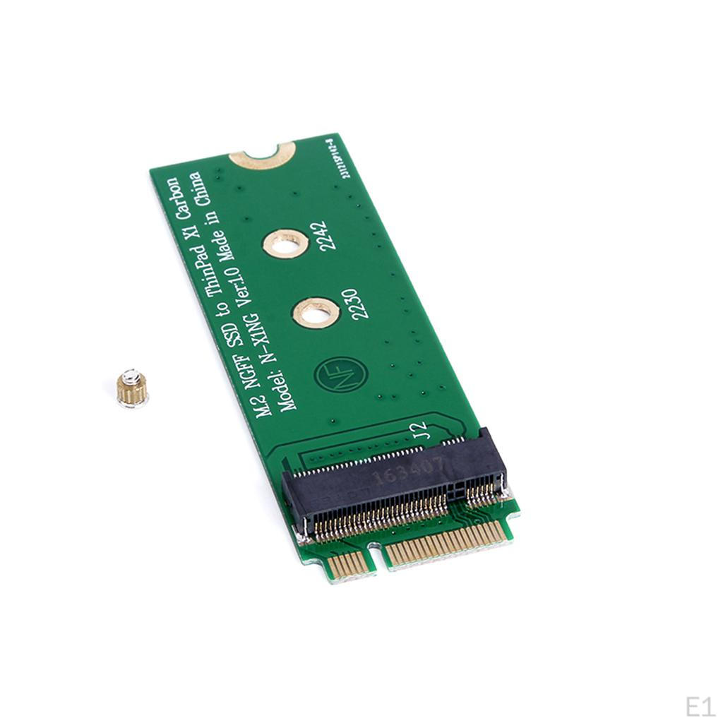 M.2 SSD na 20+6pin 26pin Adaptér Card 1 Carbon