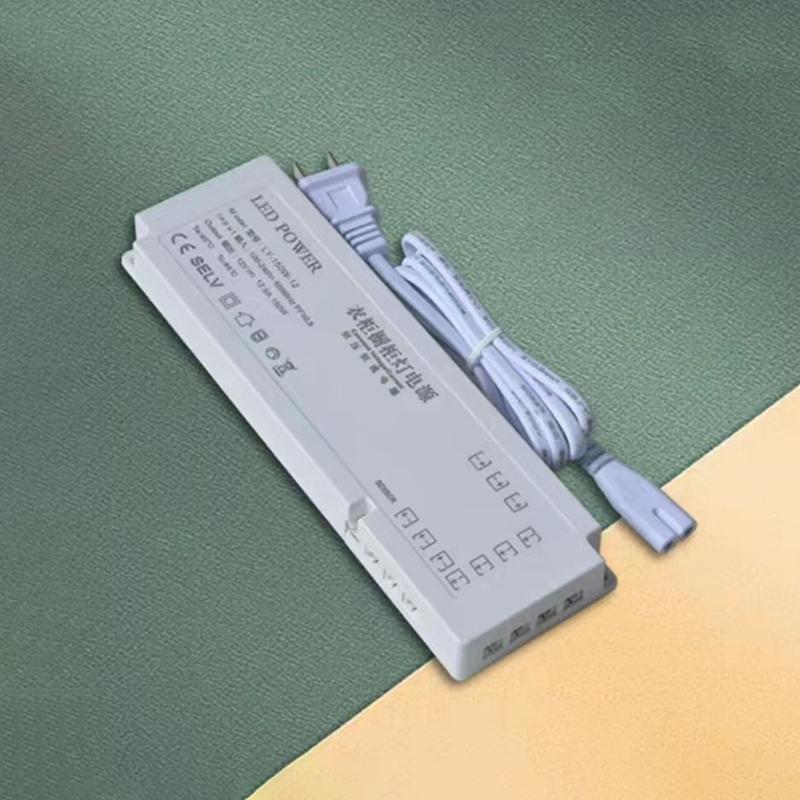 Led Cabinet Light Power Supply 24/36/48/60/100/150W Transformer 12V 24V Constant Voltage Source Adapter For Led Strip