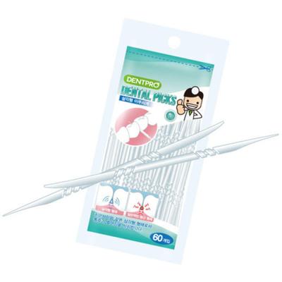 Triangular Toothpick 60p Bag Interdental Brush 6071