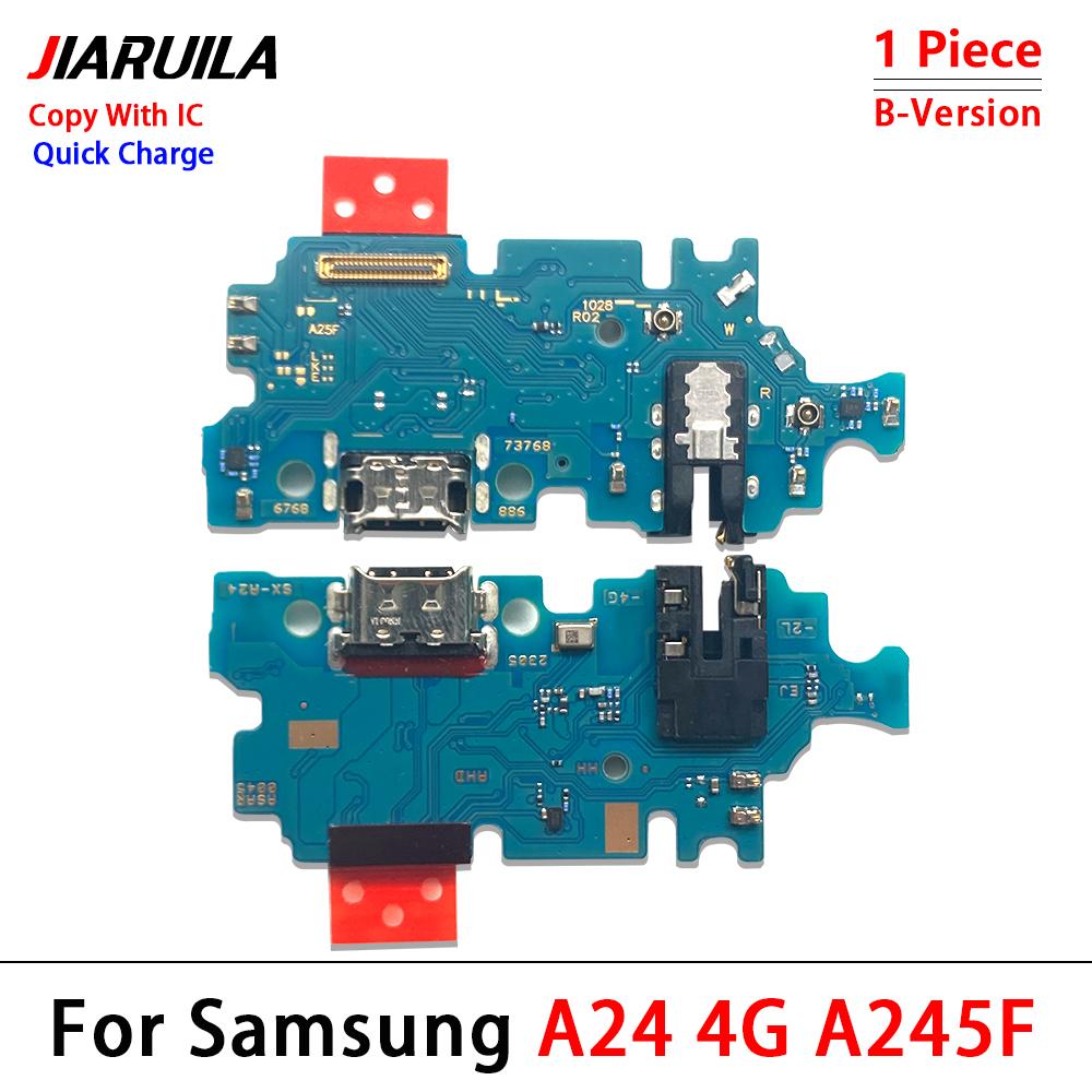 Per Samsung A13 A23 A33 A53 A52 A72 A14 A24 A34 A54 4G 5G Porta di Ricarica USB Connettore Dock Caricatore Scheda con Cavo Flessibile Micro