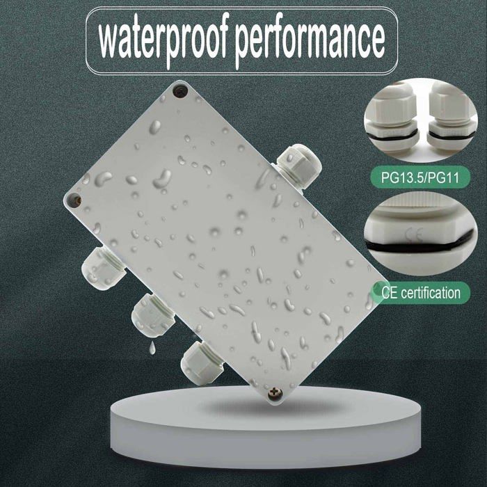 Borne - srjqxh - jxhdzg-1 - ip66 - pvc abs - résistant aux chocs