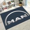 3D Man Truck Logo Motorcycle Carpet Rug for Bedroom Living Room Sofa Home Doormat Decor,Large Kids Play Non-slip Floor Mat