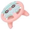 Simulation Steering Wheel Children Early Education Initiation Toy with Base Birthday Gifts