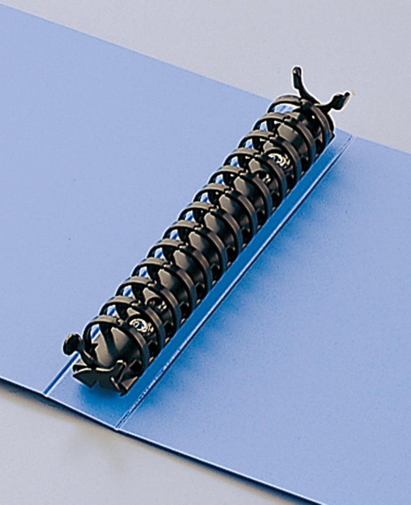 Clear File Folder Color Base Refillable Max Capacity65-Pocket 36-Hole B4 Portrait Blue 149-B